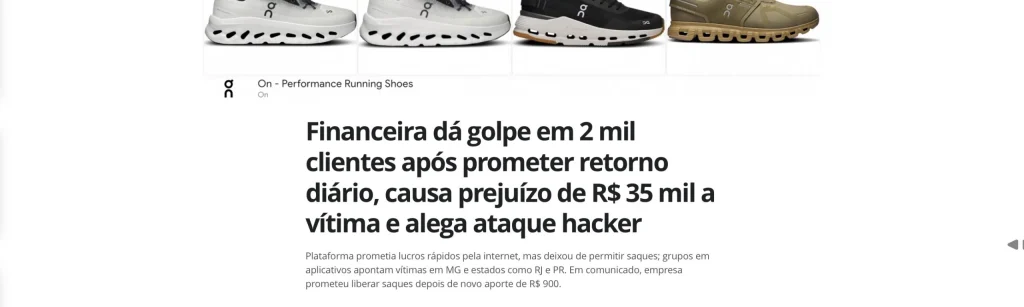 Golpe financeiro em Matozinhos vira destaque na Band e na Globo Minas após denúncias de prejuízos