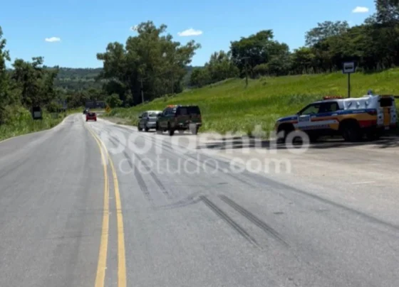 Motorista embriagado colide com viatura da Polícia Militar na MG-424
