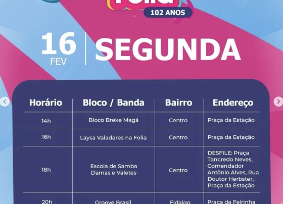 Bloco Breke Magá, Laysa Valadares, Escola de Samba Damas e Valetes, Groove Brasil e Boi da Manta movimentam a segunda-feira (16) do PL Folia
