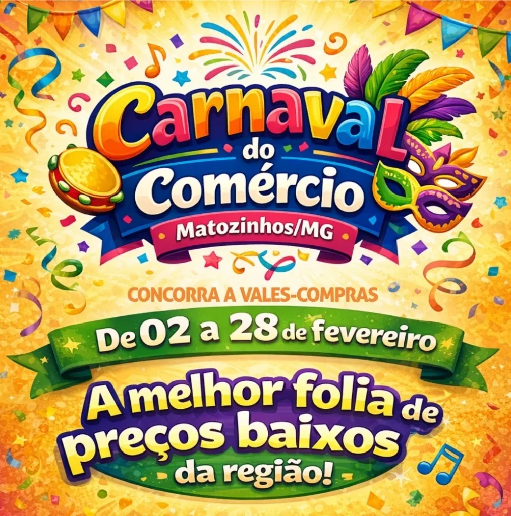 “Carnaval do Comércio” de Matozinhos aquece as vendas da folia 