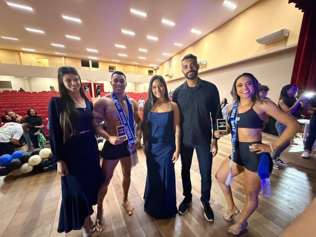 Palácio da Cultura lota e consagra vencedores no 1º concurso Musa e Mister Fitness de Matozinhos