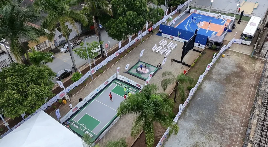 Pedro Leopoldo recebe uma das maiores arenas itinerantes de esportes do país