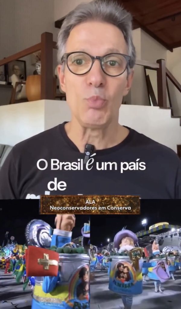 VÍDEO: Zema critica desfile no Rio e anuncia ação judicial por suposto desrespeito a evangélicos
