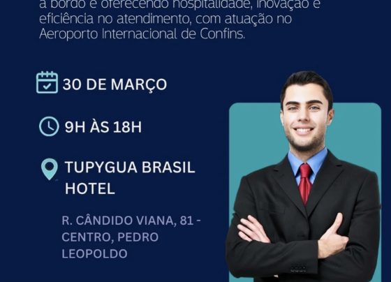 Feirão da Aerovip Catering oferece múltiplas vagas em Pedro Leopoldo