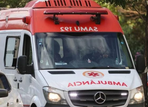 Motociclista fica ferido após colisão com carro no Centro de Matozinhos
