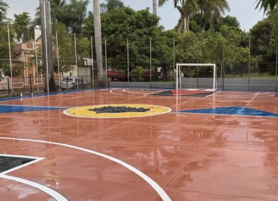 Quadra da Praça da Estação é revitalizada e ganha novo visual em Pedro Leopoldo