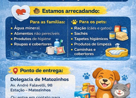 SOS Chuvas: campanha arrecada doações em Matozinhos para Juiz de Fora e Ubá