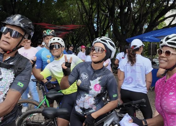 VÍDEO: Participante destaca importância do ciclismo durante pedal feminino em Pedro Leopoldo