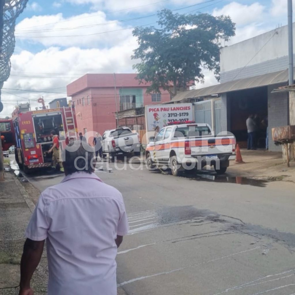 VÍDEO: Princípio de incêndio em pizzaria mobiliza Defesa Civil e Bombeiros em Matozinhos