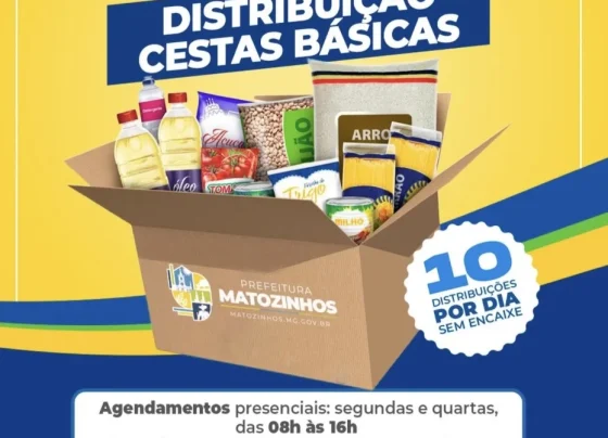 CRAS de Matozinhos passa a atender cestas básicas com agendamento