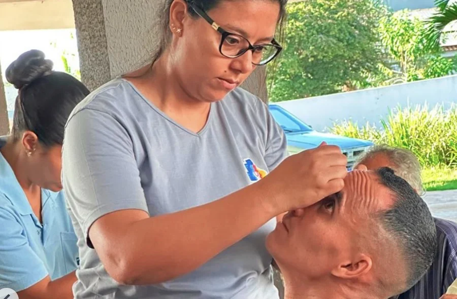 Carreta da Saúde realiza 600 atendimentos oftalmológicos em Matozinhos