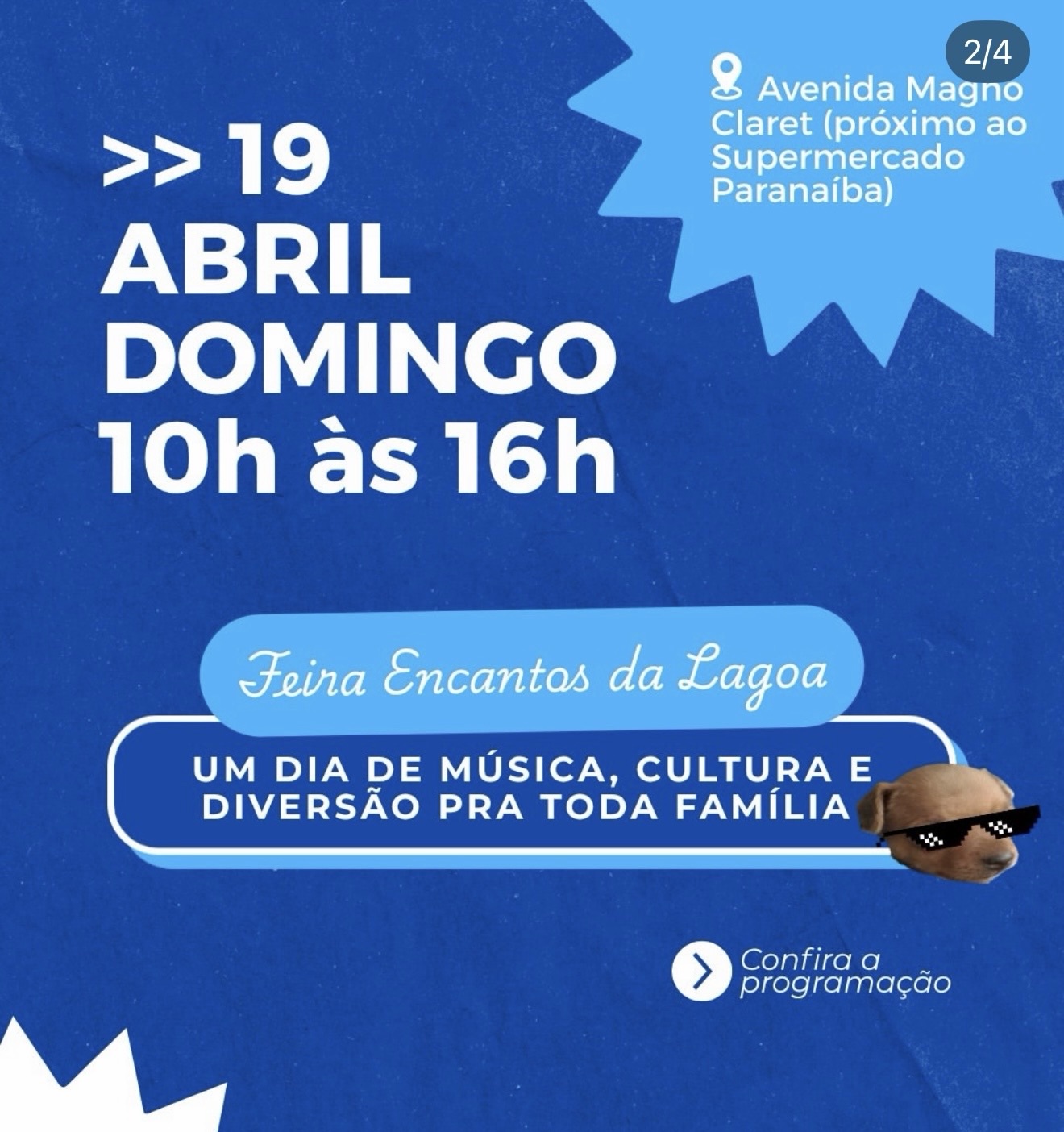 Feirinha Encantos da Lagoa movimenta domingo em Pedro Leopoldo