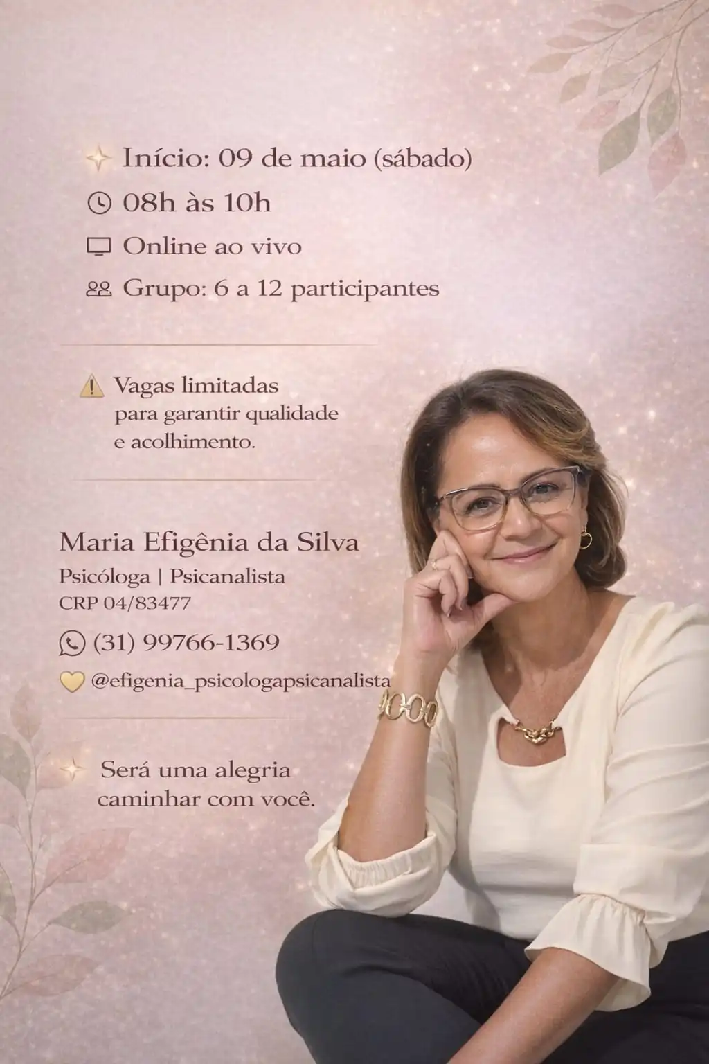 Grupo de terapia online abre vagas em Matozinhos e propõe acolhimento emocional para feridas da rejeição