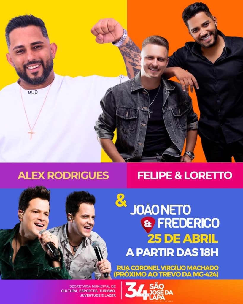 João Neto & Frederico são destaque em festa de aniversário em São José da Lapa