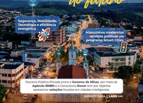 Matozinhos inicia projeto de cidade inteligente com foco em serviços públicos