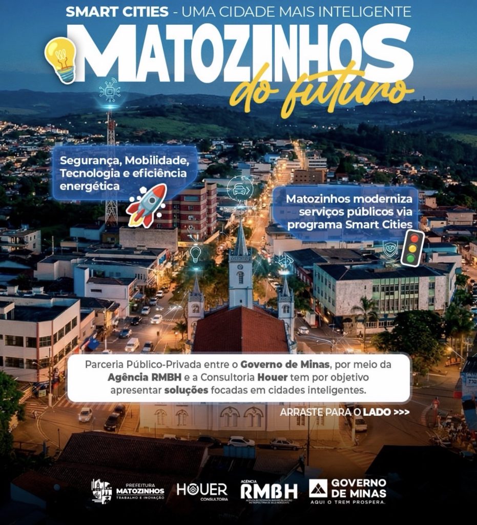 Matozinhos inicia projeto de cidade inteligente com foco em serviços públicos