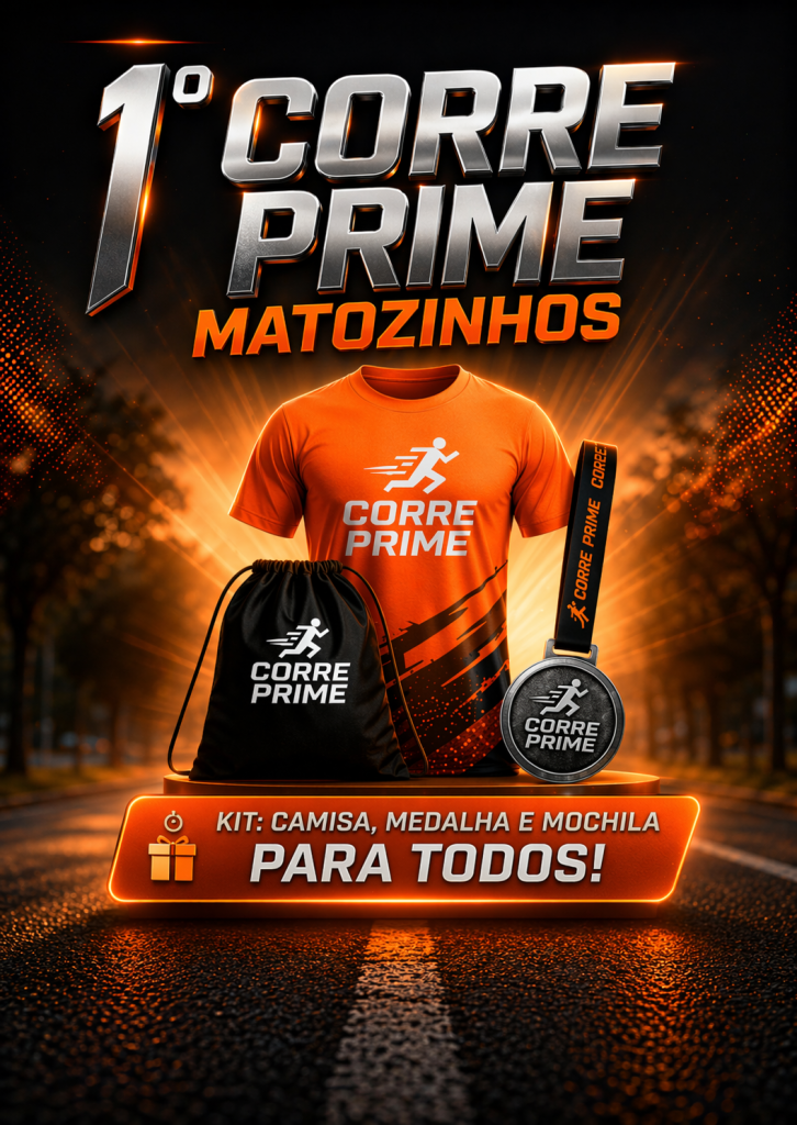 Matozinhos recebe primeira edição da corrida Prime com foco em saúde e inclusão esportiva