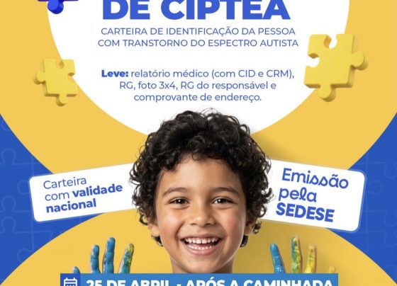 Prefeitura de Matozinhos promove emissão de carteira para pessoas com autismo neste sábado