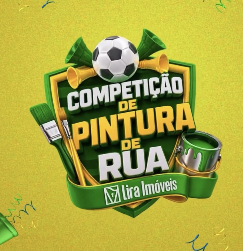 VÍDEO: Competição resgata tradição de ruas pintadas na Copa do Mundo com prêmio de R$ 2 mil em Pedro Leopoldo