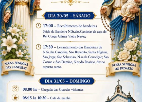 4º Festejo em Honra a Nossa Senhora das Candeias movimenta o bairro Magalhães, em Pedro Leopoldo, neste fim de semana