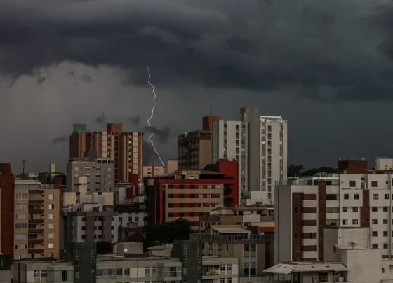 Alerta amarelo de tempestade com granizo atinge Matozinhos, Pedro Leopoldo, Capim Branco e mais 590 cidades de MG