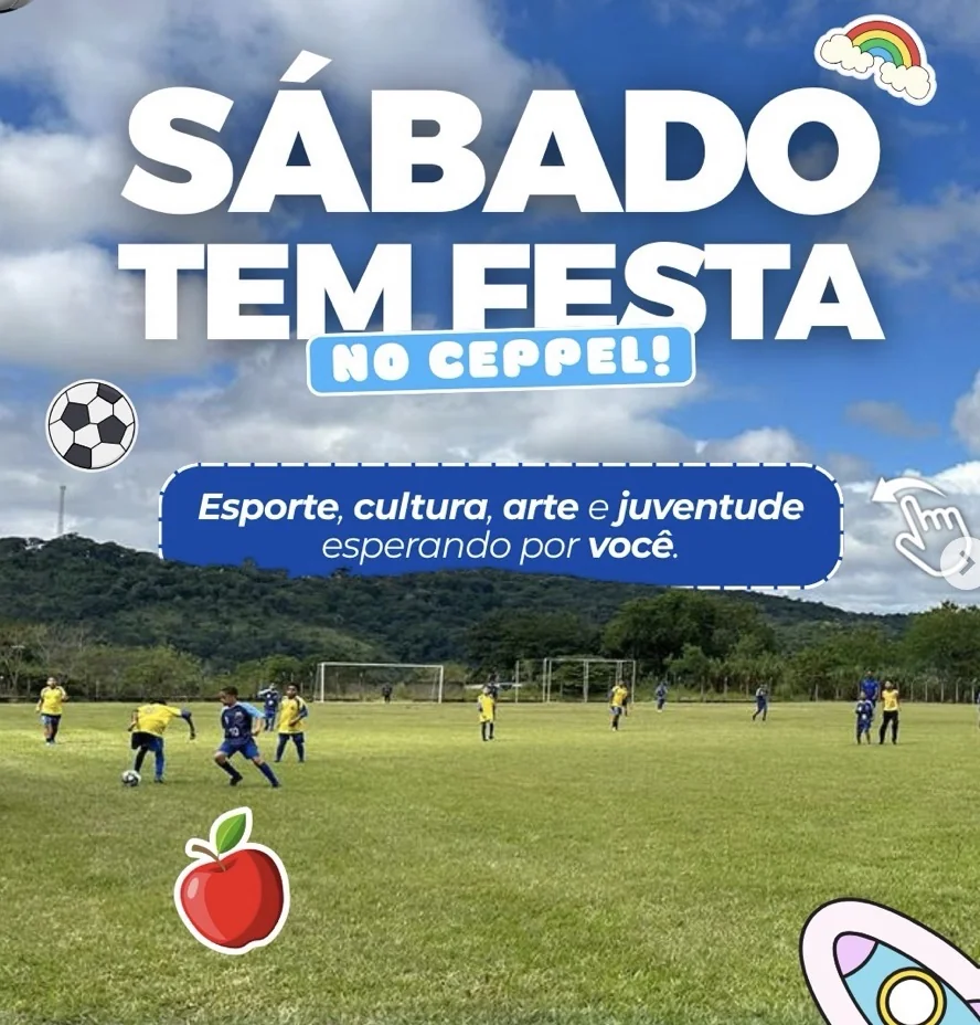 CEPPEL terá manhã com esporte, circo, música e diversão gratuita neste sábado