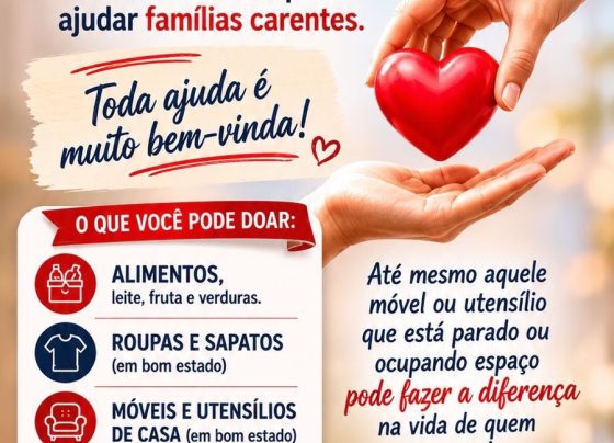 Campanha arrecada doações para ajudar famílias em situação de vulnerabilidade em Matozinhos