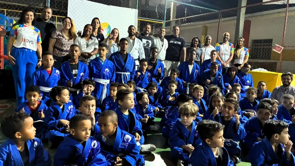 DVG Grupo patrocina projeto Jiu-Jitsu e Inclusão em Pedro Leopoldo