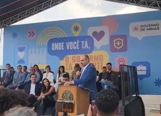 Governador anuncia Escola Tiradentes em Pedro Leopoldo durante evento “Governo Presente” em Sete Lagoas