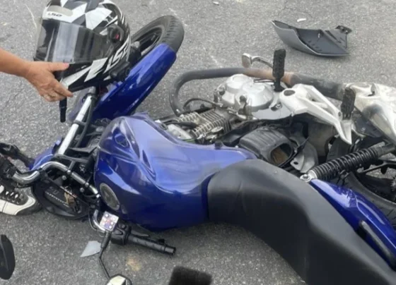 Idoso de 87 anos se envolve em acidente com motocicleta em Pedro Leopoldo