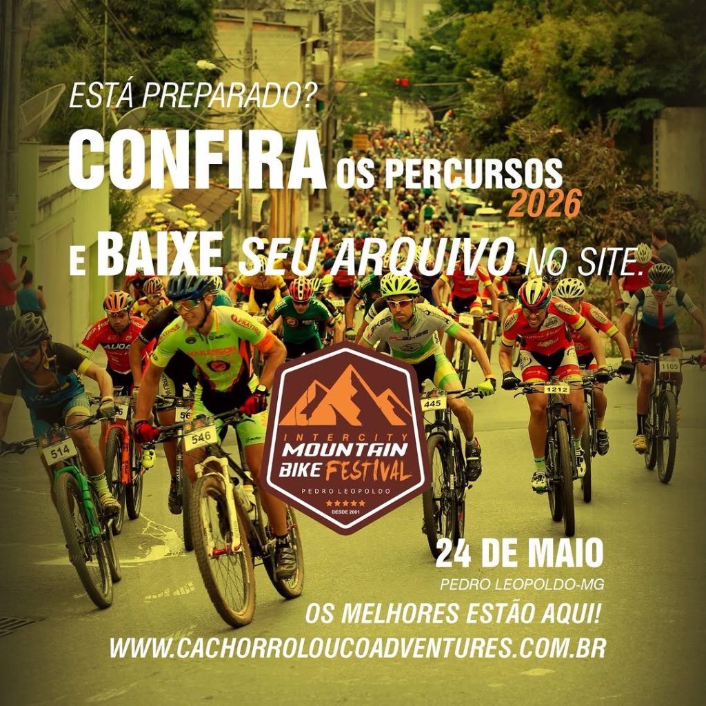 Intercity MTB Festival abre inscrições para edição histórica de 2026 em Pedro Leopoldo