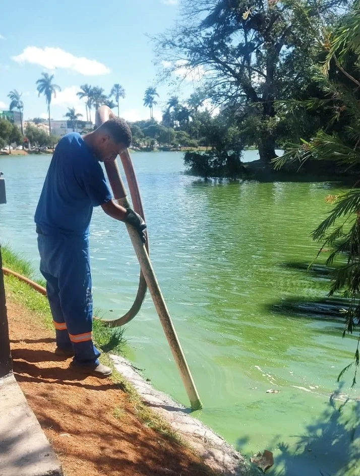 Lagoa Paulino volta a ficar verde e Prefeitura intensifica monitoramento em Sete Lagoas