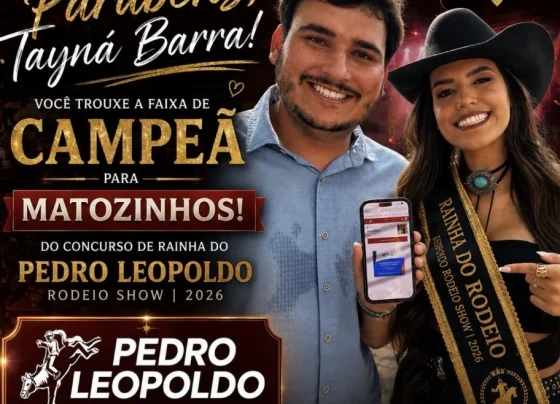 Matozinhos comemora vitória de Tayná Barra no Pedro Leopoldo Rodeio Show 2026; Prefeito celebra conquista