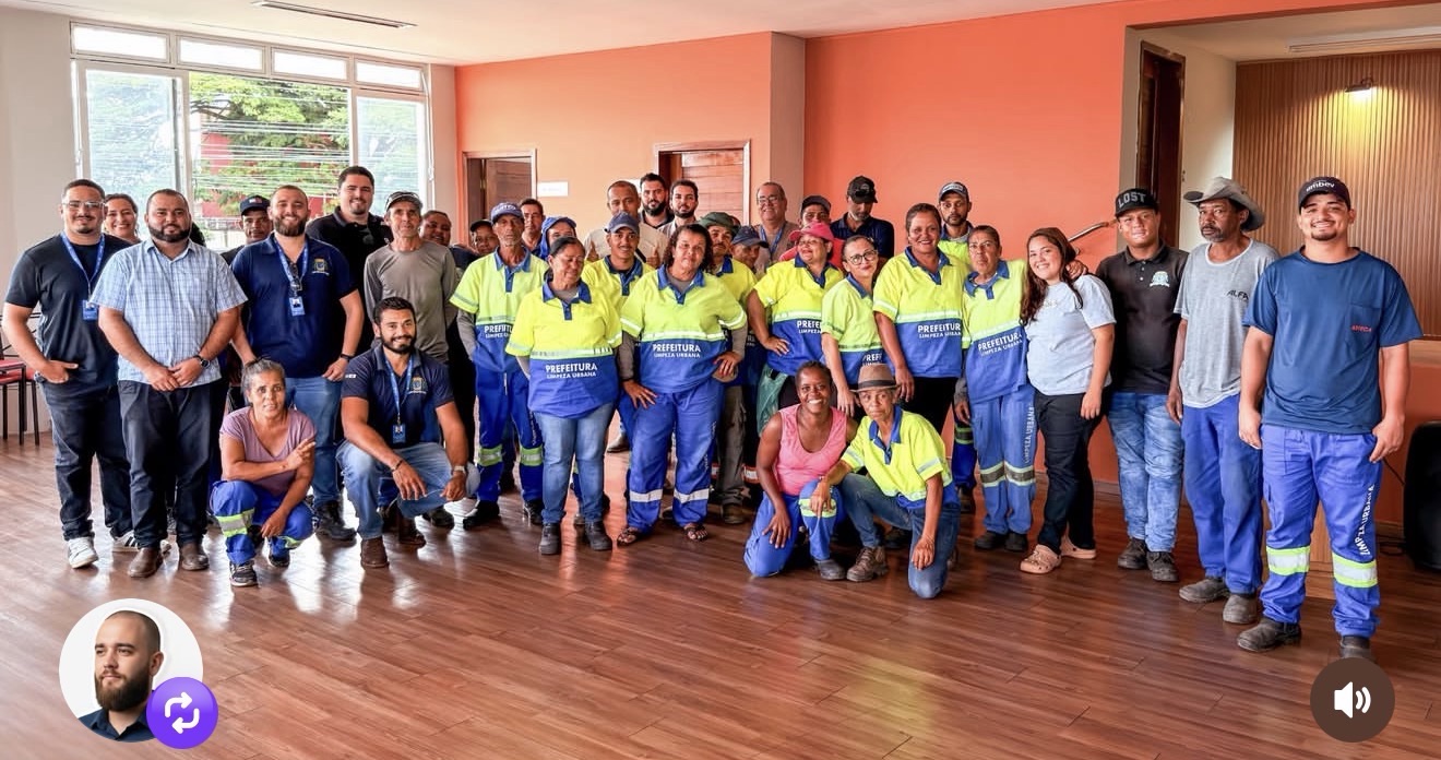 Matozinhos homenageia garis com almoço especial e reconhecimento pelo trabalho diário