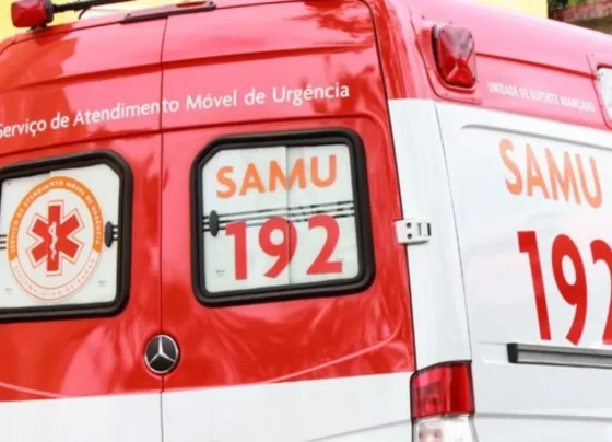 Motociclista é socorrido após colisão com carro em São José da Lapa