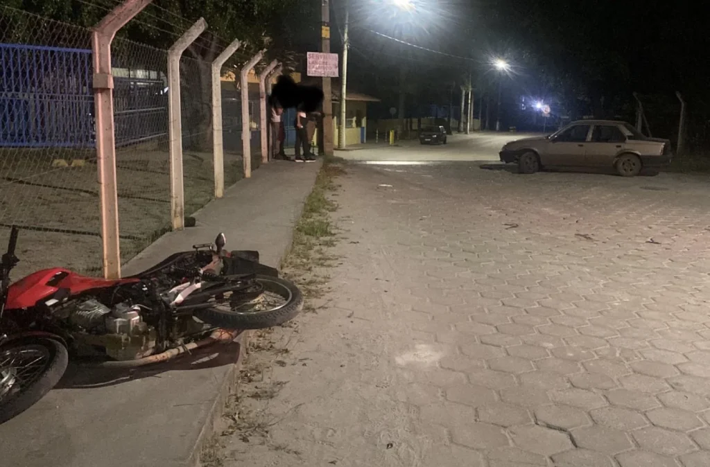Motociclista fica gravemente ferido após acidente em Pedro Leopoldo