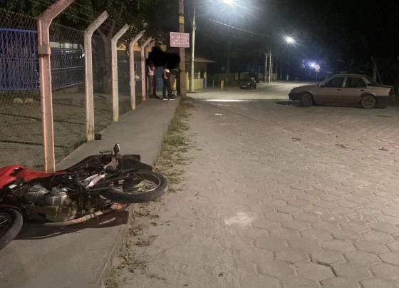 Motociclista fica gravemente ferido após acidente em Pedro Leopoldo