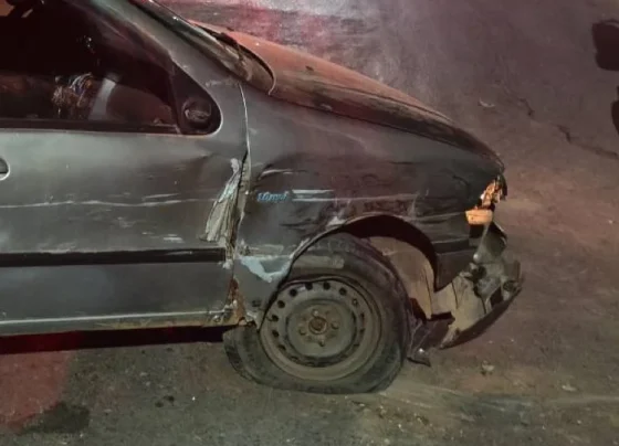 Motorista bate em caminhão estacionado durante a madrugada em Matozinhos