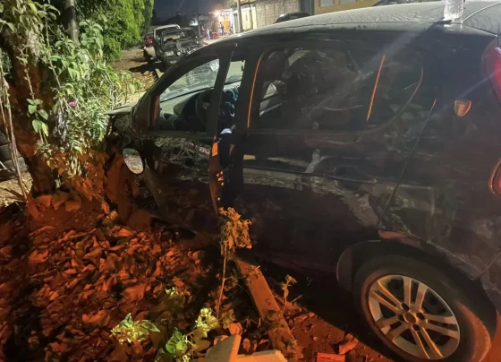 Mulheres ficam feridas após colisão entre carro e ônibus em avenida de Sete Lagoas