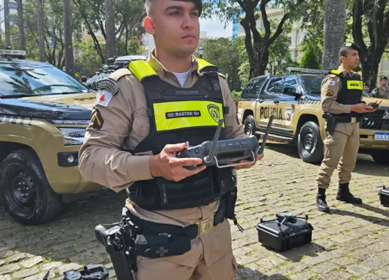 PMMG lança Pelotão Ostensivo com drones e reconhecimento facial em Minas