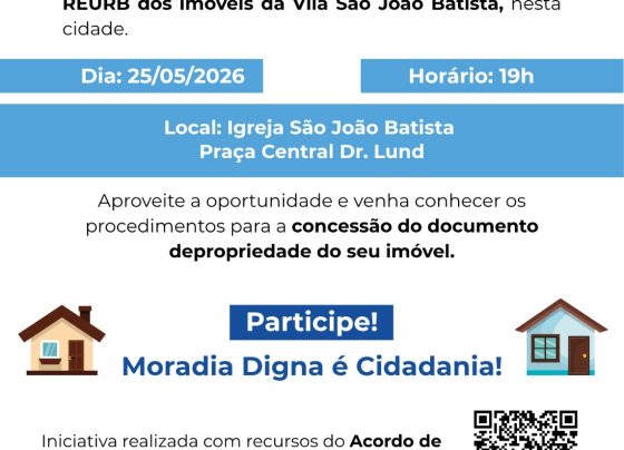 Pedro Leopoldo terá audiências públicas para início do processo de Regularização Fundiária (REURB) em diferentes bairros da cidade