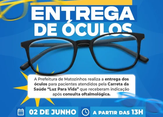 Prefeitura de Matozinhos realiza entrega de óculos da Carreta da Saúde “Luz Para Vida”