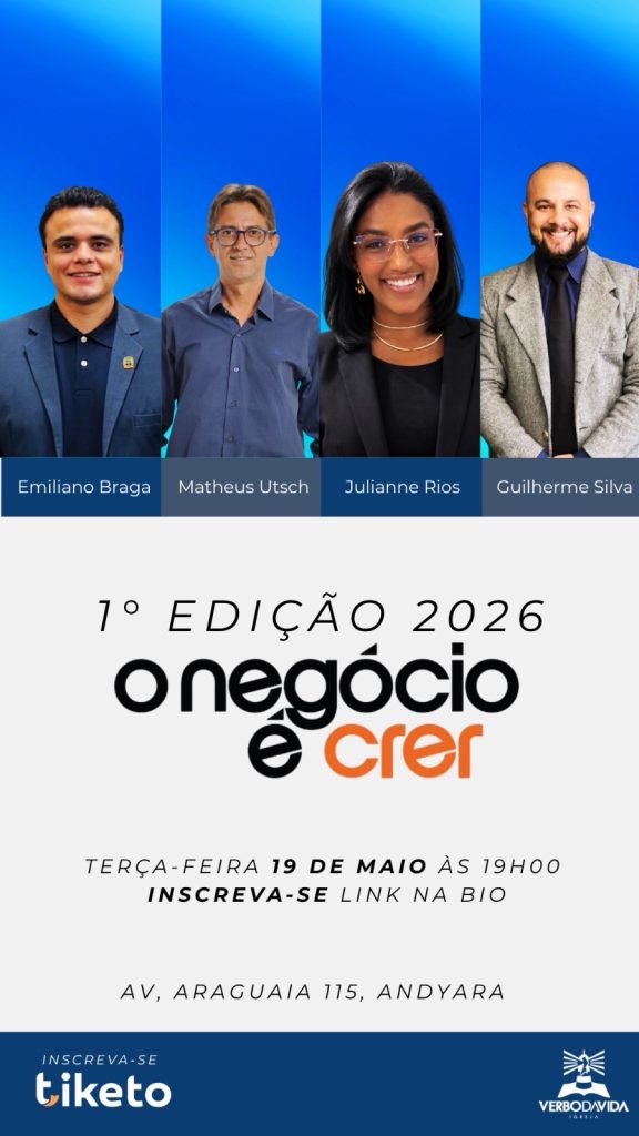 Projeto “O Negócio é Crer” reúne empresários e empreendedores em Pedro Leopoldo