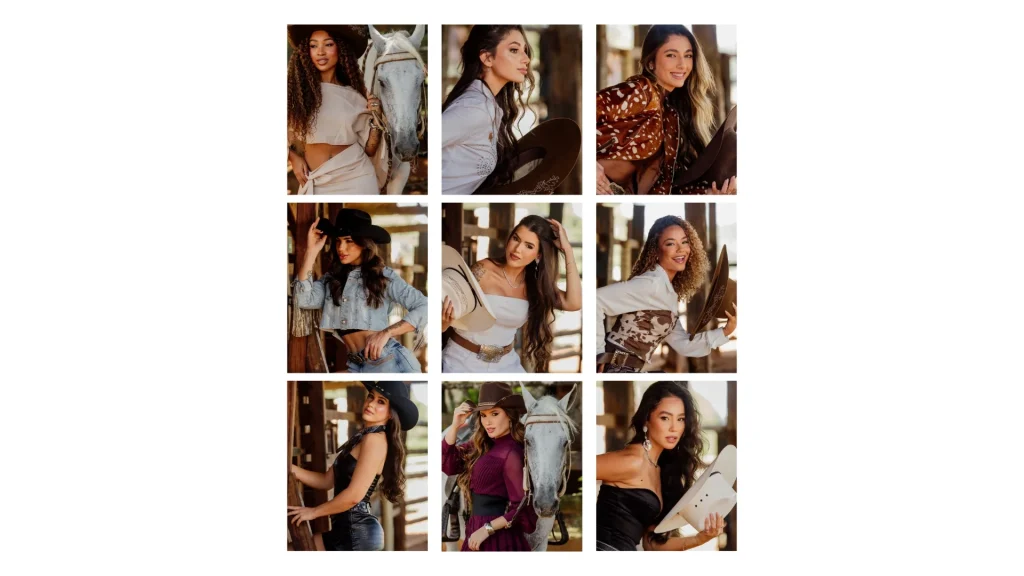 Público define as 9 finalistas do concurso Rainha do Pedro Leopoldo Rodeio Show 2026