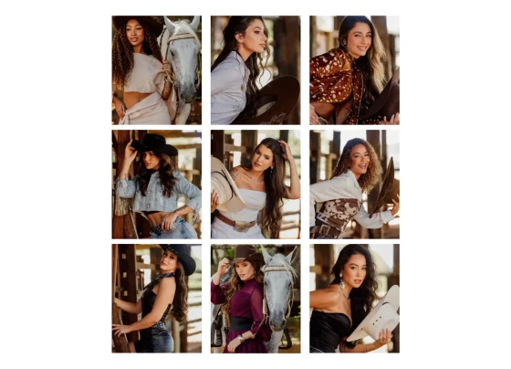 Público define as 9 finalistas do concurso Rainha do Pedro Leopoldo Rodeio Show 2026