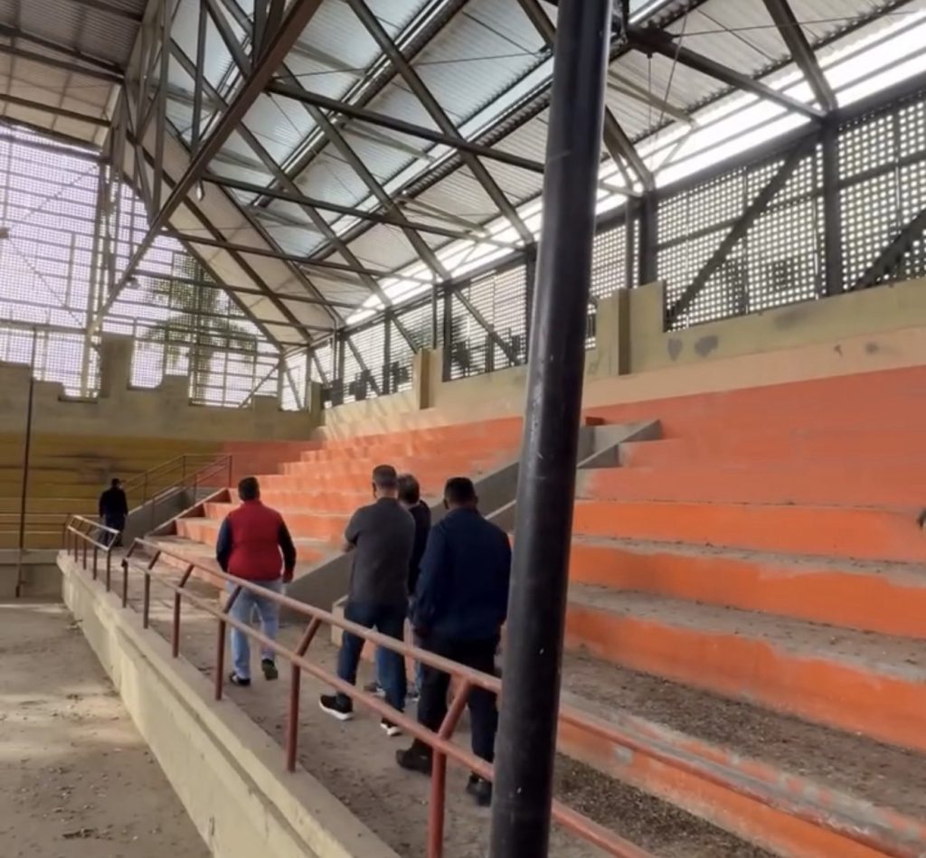Vídeo mostra visita técnica no Ceppel antes de anúncio das obras