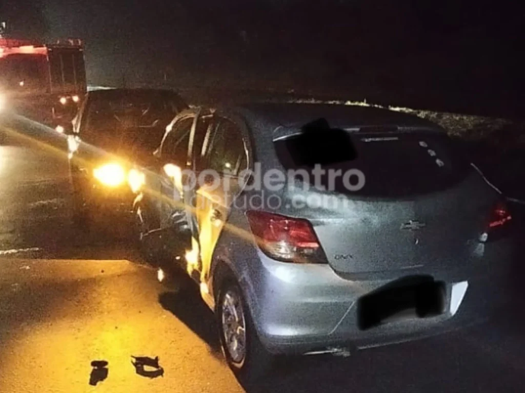 Acidente na MG-424 deixa motorista ferido em Pedro Leopoldo