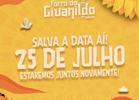 Forró do Givanildo confirma edição 2026 e anuncia evento para 25 de julho no Parque da Música