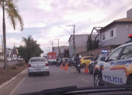 Homem é morto a tiros na principal avenida do bairro Andyara, em Pedro Leopoldo