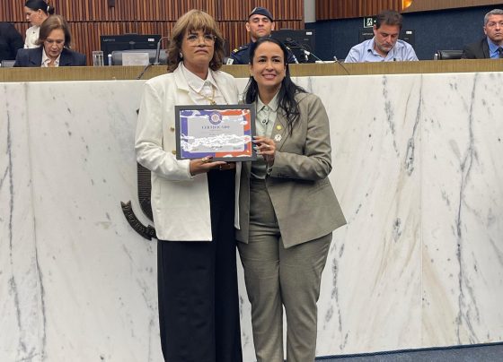 Marli Vale recebe homenagem da Câmara de Belo Horizonte por trabalho em prol da inclusão